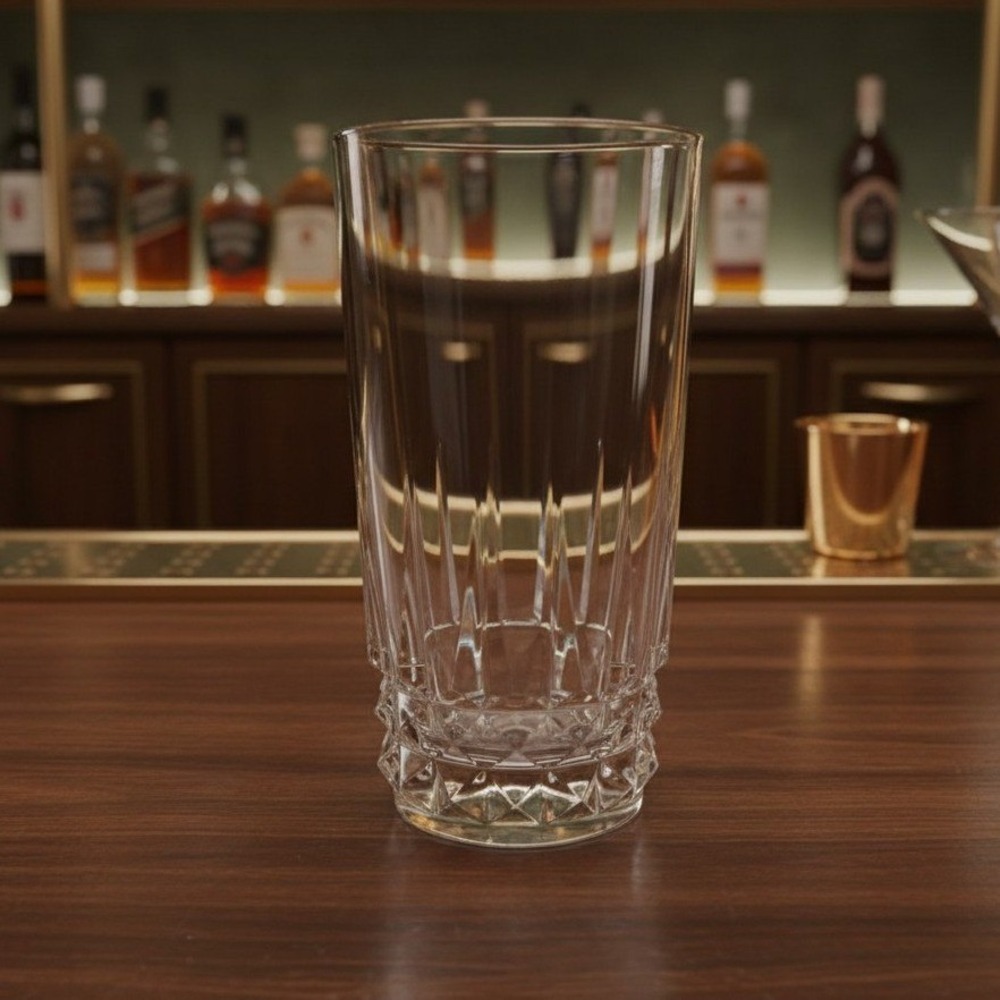 Cristal D'Arques-Durand Highball Glass, Tuilleries Villandry Crystal Tumbler